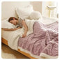 Warm Wool Fleece Throw Blanket Kia Day Design