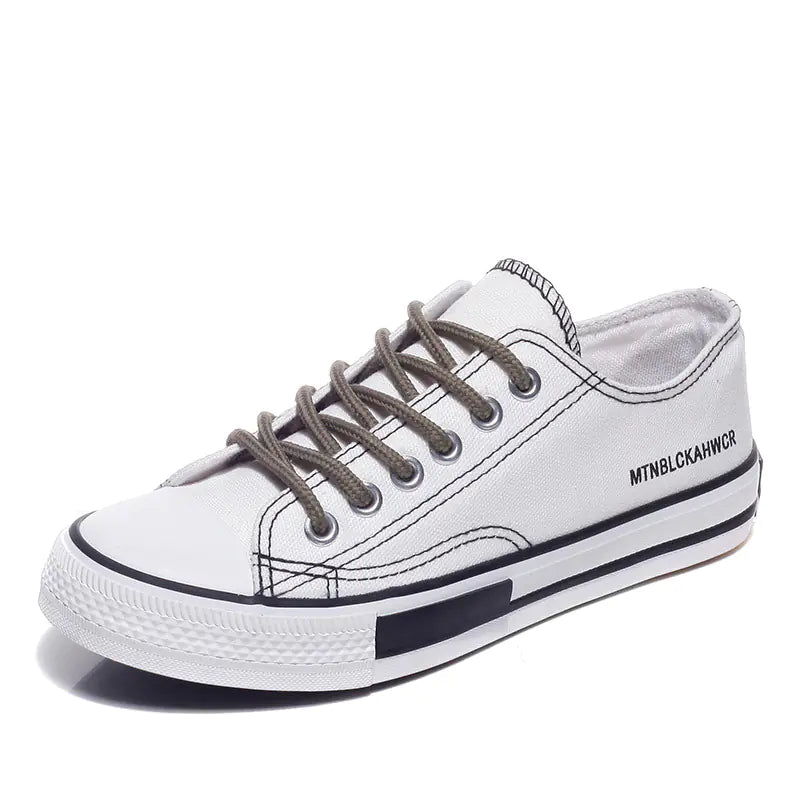 Low-Top Canvas Sneakers - Kia Day Design