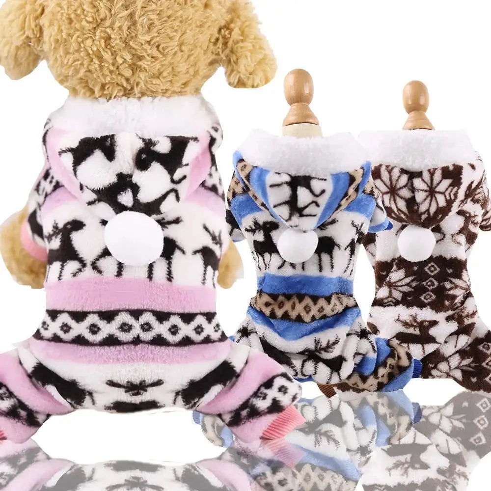 Ultra-Soft Fleece Dog Pajamas