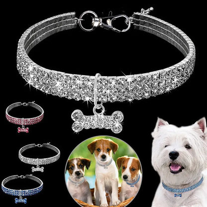 Crystal Dog Collar