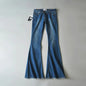 Slim Fit Stretch Denim Pants with Speaker Design