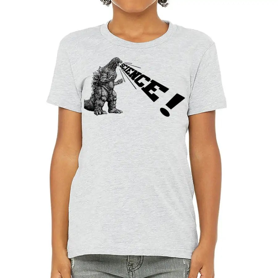 Godzilla Science kids T-Shirt