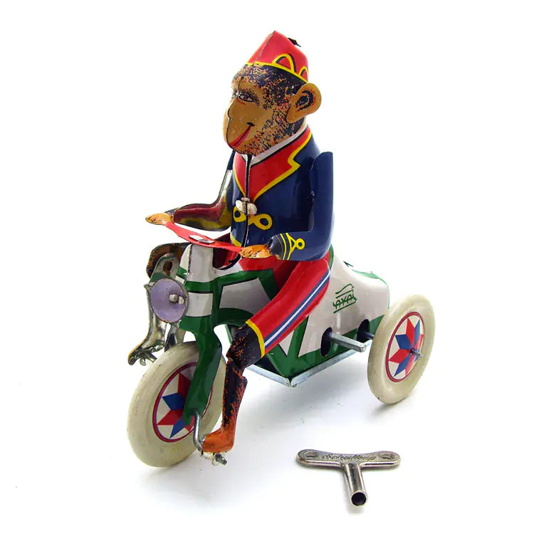 Retro Monkey Toy - Vintage Tin Toy for Year of the Monkey - Kia Day Design