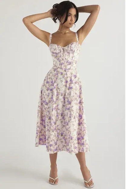 Ladies Square Neck Sundress - Kia Day Design