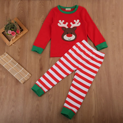 Reindeer T-Shirt and Pants Set