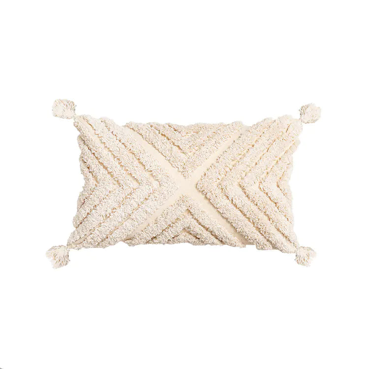 Nordic Style Colorful Rhombus Pattern Pillow Cover - Rhombus 30X50cm 30x50cm - pillow cover