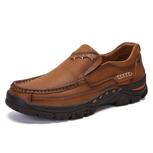 Top Layer Leather Casual Shoes