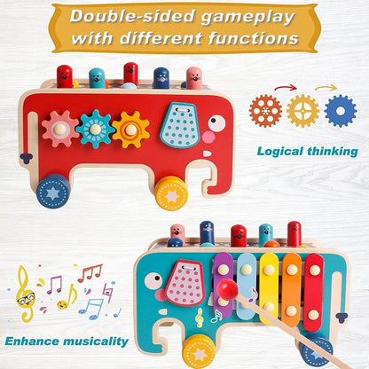 Wooden Hammer Toys For Kids Kia Day Design