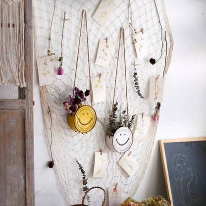 Happy Face Hanging Planter - -