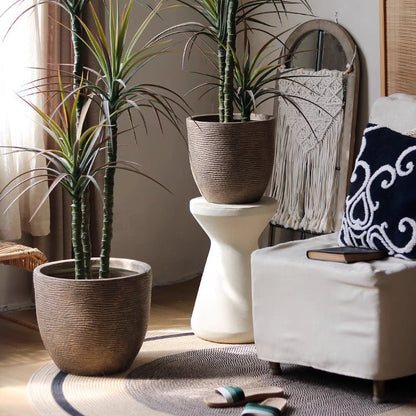 Vintage-Style Outdoor Planter - -