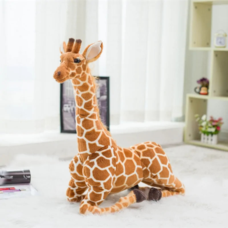 Huge Realistic Giraffe Plush Toy