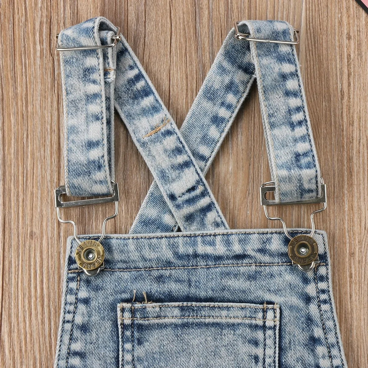 Unisex Denim Overalls