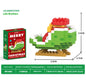 Christmas Snowman Assembly Blocks - W1409 Sled - building toy