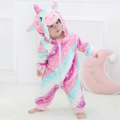 Childrens Long Sleeved Pajamas