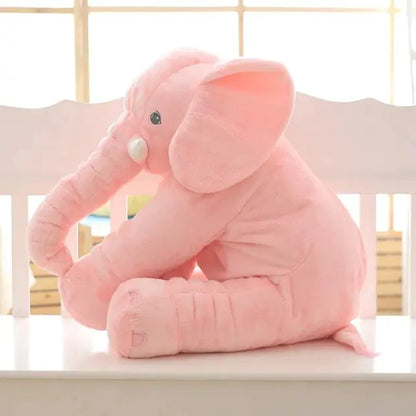 Elephant Cuddle Pillow Pink 40cm