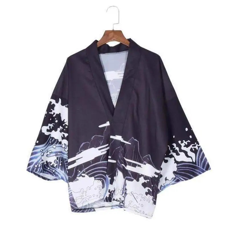 Streetwear Samurai Dragon Kimono