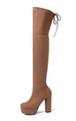 Women's Over the Knee Boots - Kia Day Design