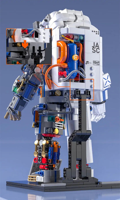 Astronaut Building Blocks Kia Day Design