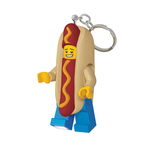 LEGO Iconic Keychain Light - Hot Dog Man - 3 Inch Tall Figure (KE119H) - n a - keychain