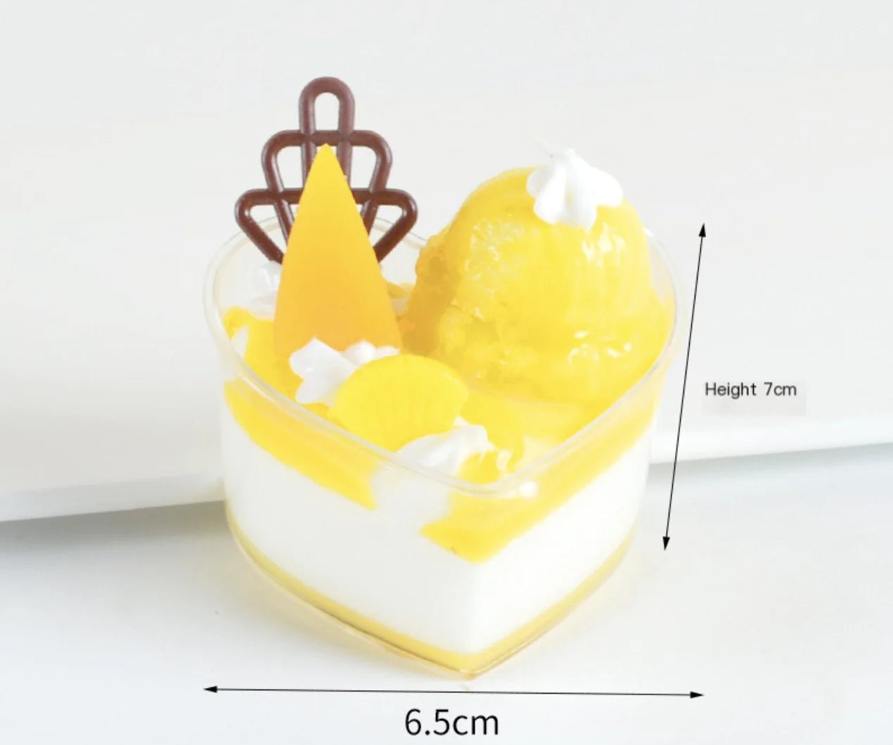 Miniature Faux Cupcake and Dessert Fridge Magnets - - magnets