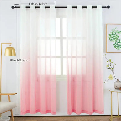 Gradient Curtain Panels - Kia Day Design