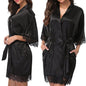 Ladies Satin Robe - Kia Day Design