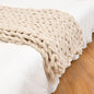 Chunky Knitted Blanket - Kia Day Design
