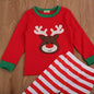 Reindeer T-Shirt and Pants Set Red 2T