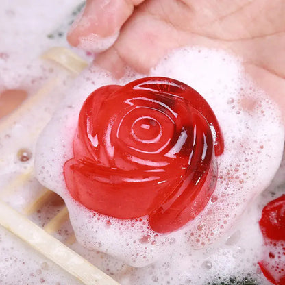 Rose Essential Oil Handmade Lightening Soap Kia Day Design