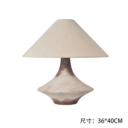 Zhongshan Ceramic Table Lamp - Vintage Japanese Style Kia Day Design