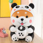 Boba Drinking Shiba Plush Toy Kia Day Design