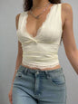 Darlingaga Sweet Cute V Neck Bodycon Kia Day Design