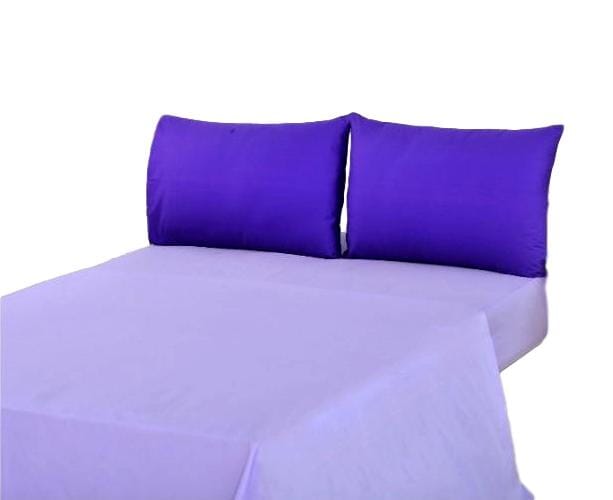 Tache Cotton Lavender Purple Bed Sheet Set (BS4PC-PP)- Tache Home Fashion- {{Product type}}