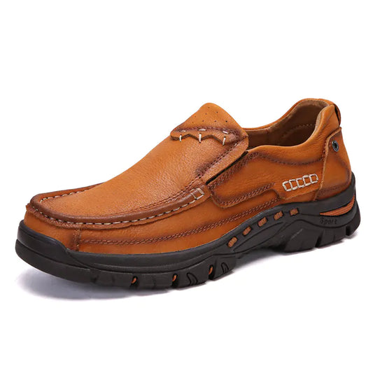 Top Layer Leather Casual Shoes