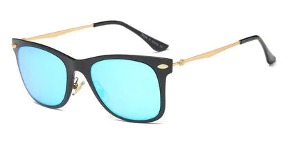 Classic Horn Rimmed Square Fashion Sunglasses Kia Day Design