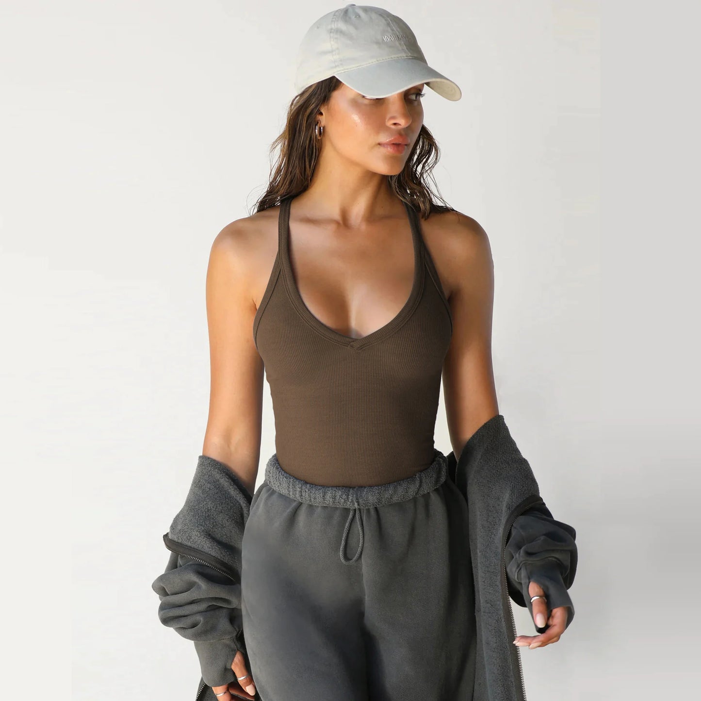 Womens Knitted Slim Top Vest - Kia Day Design
