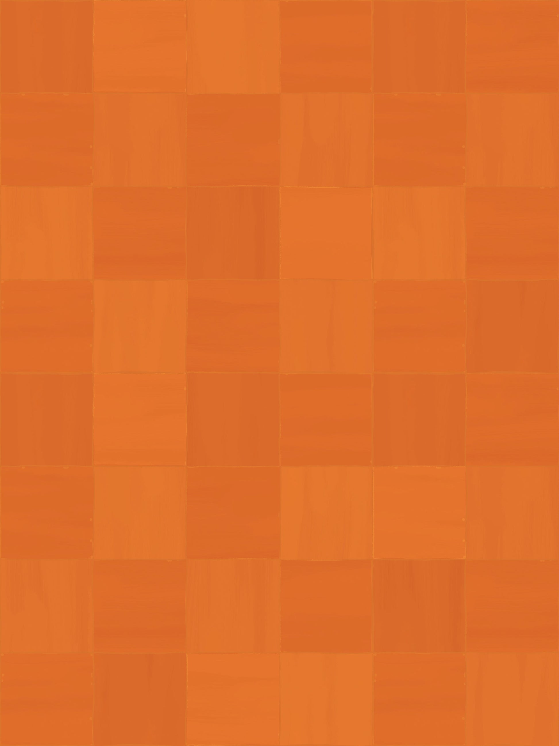Zellige Wallpaper, orange- Samantha Santana Creative- {{Product type}}