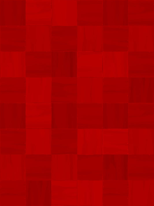 Zellige Wallpaper, red - LUXE Peel & Stick - Wallpaper