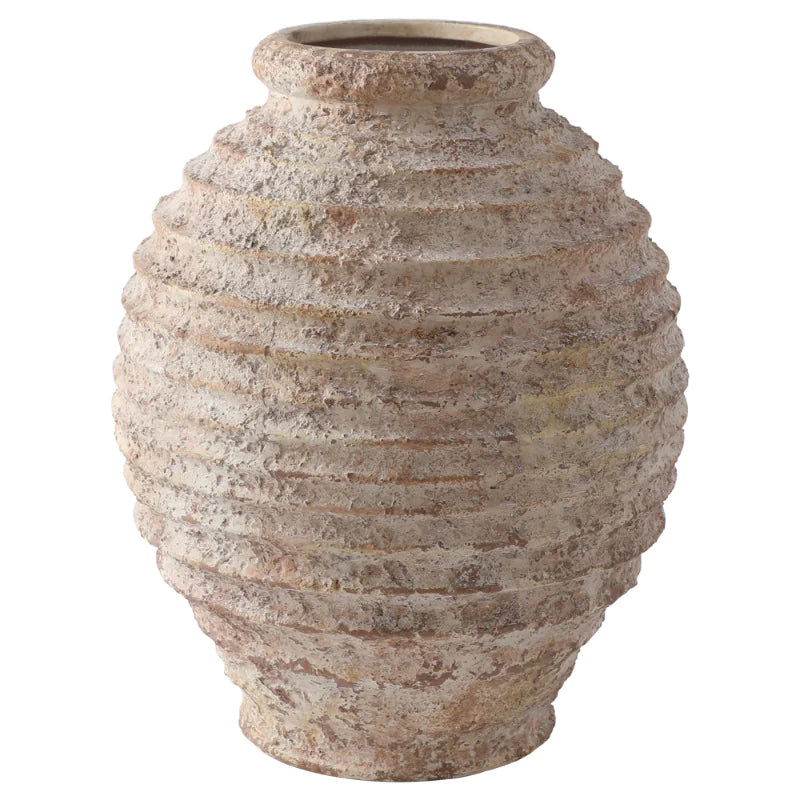 Antique Stoneware Vase - - vase