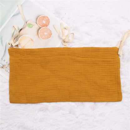 Portable Baby Crib Storage Bag Yellow 39X20cm