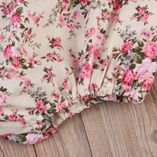 Baby Girl Floral Romper