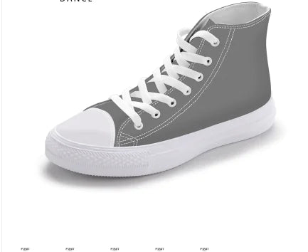 High Top Canvas Sneakers - Kia Day Design