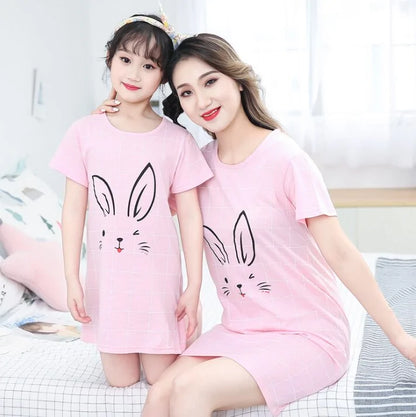 Summer Girls Nightgown Pajamas - Kia Day Design