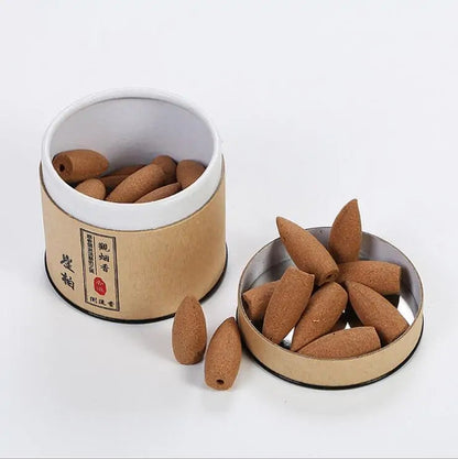 Natural Sandalwood Backflow Incense Cones - Kia Day Design