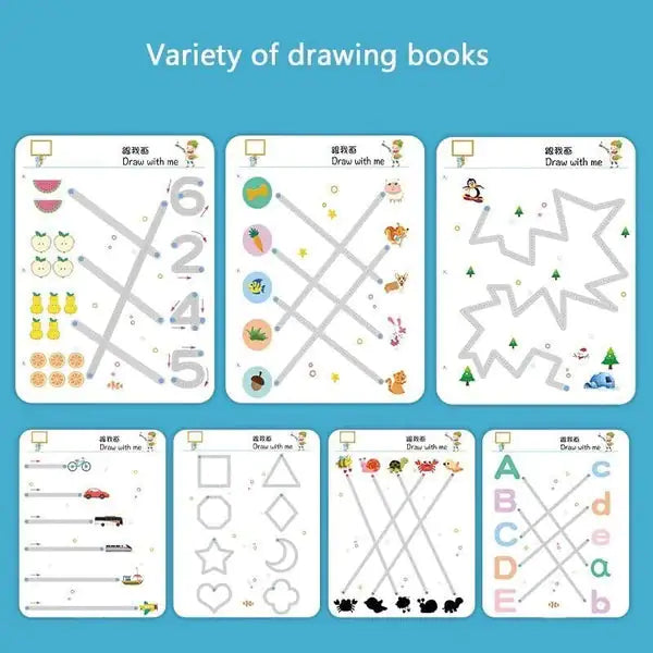 Montessori Kids Educational Drawing Toy