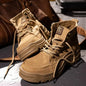 Leather Canvas Safety Shoes Blundstone Boots Safety Boots Tan