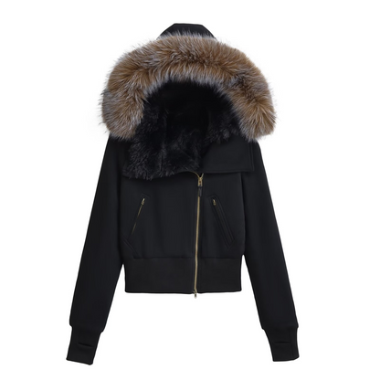 Womens Retro Cardigan Versatile Casual Jacket - Black S - jacket