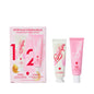 Lanolips Strawberry Lip Scrub & Lip Balm Set - n a - lip gloss