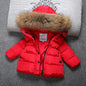 Baby Down Jacket for Boys and Girls - Red - Coat