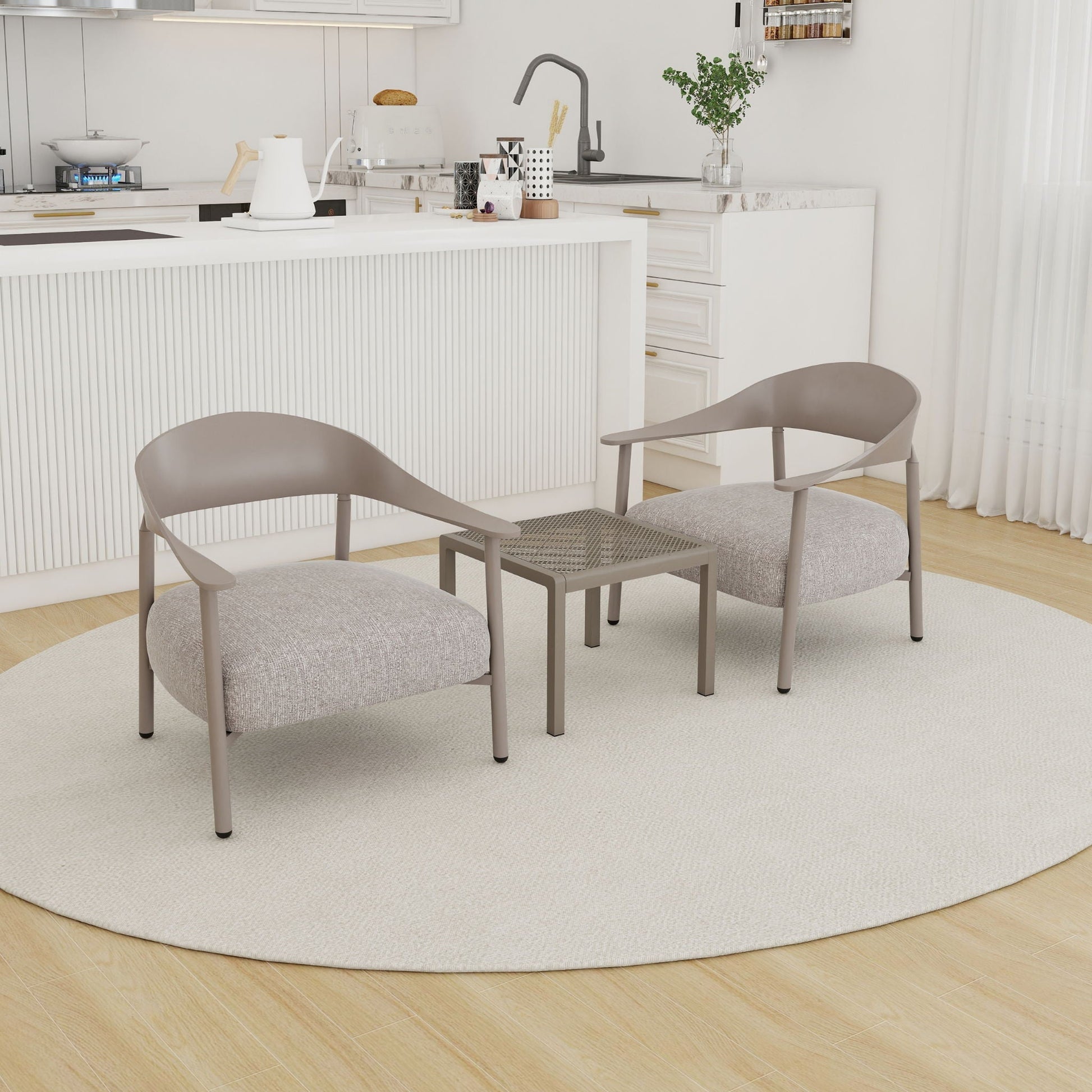 Furniture Set With Seat Cushions, Sturdy And Durable- Unique Piece Furniture- {{Product type}}